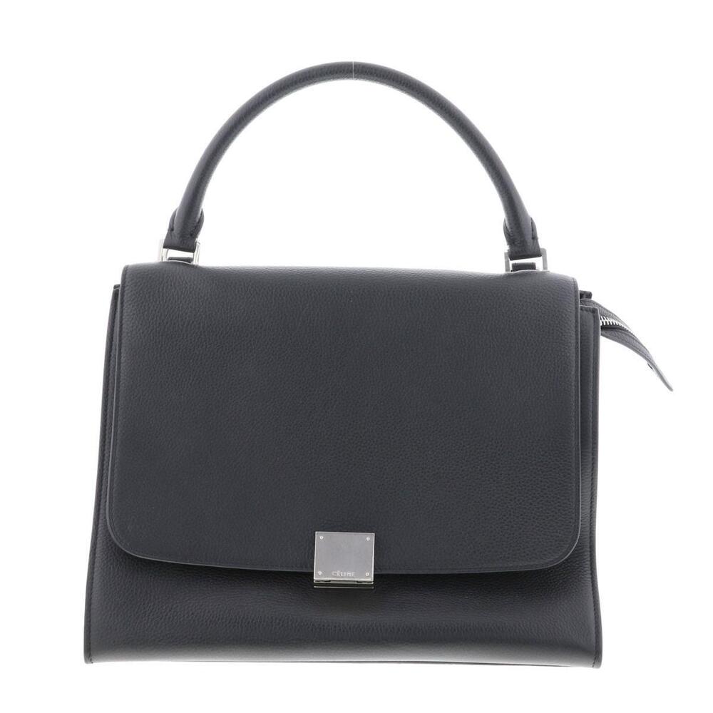 CELINE Trapeze Shoulder Bag Felt Messenger